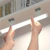 Bezdrátové LED noční světlo Pohybové čidlo Světlo Skříň Noční lampa Pro Kuchyň Ložnice Detektor Světla Skříňka Podsvícení schodiště