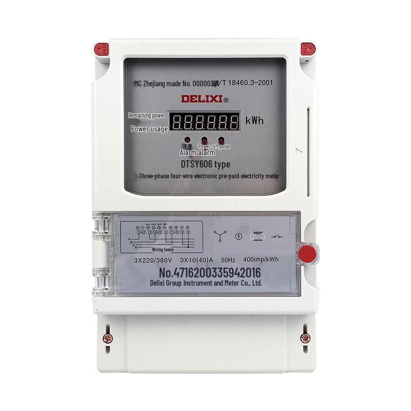 DELIXI Three-Phase Prepayment Energy Meter