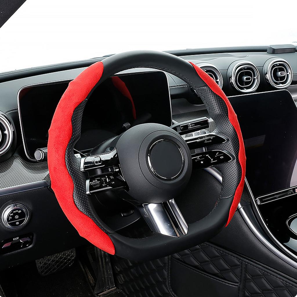 Protezione Suede per Ruote Auto Coprivolante Assorbente Sudore Sostituzione per ‑ Classe C Classe B