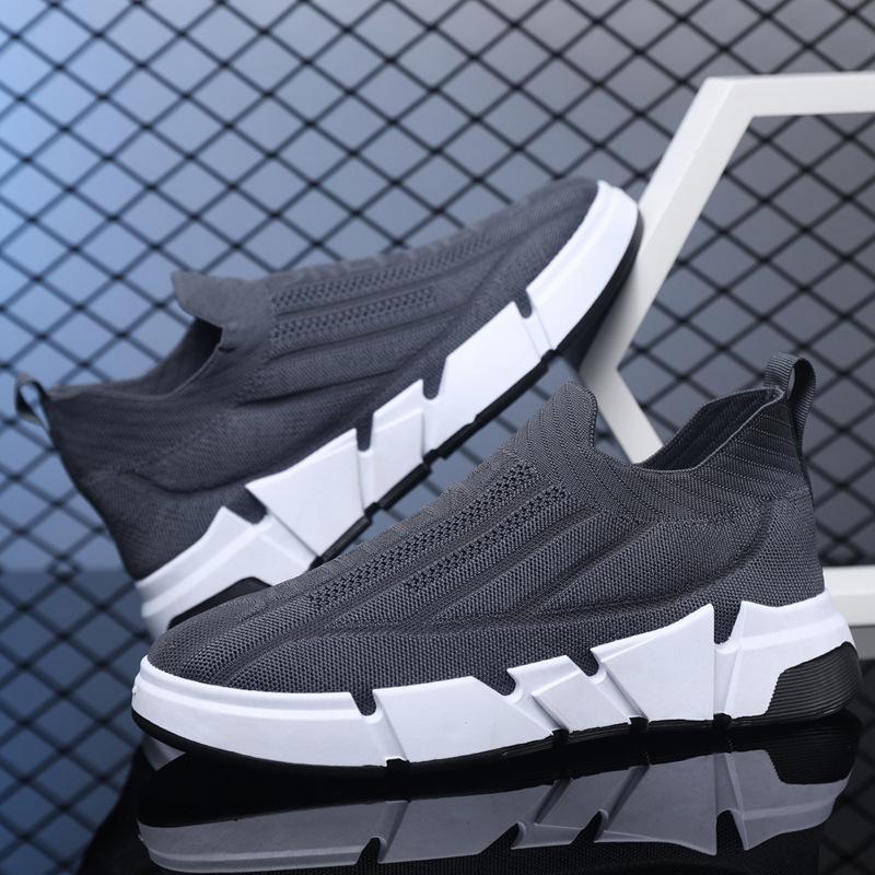 2023 весенне-осенняя новая мужская обувь, спортивная повседневная дышащая трендовая модная мужская обувь большого размера с сеткой 39