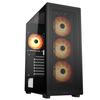 Boitier Gaming - COUGAR - MX220RGBBLACK - ATX Intermédiaire - 4 Ventilateurs ARGB 120mm - USB 3.2 Gen 2 Type C