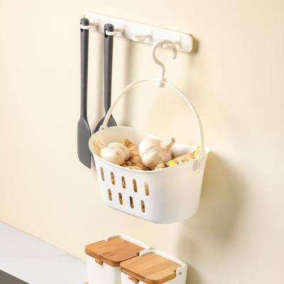 Practical Portable Storage Basket Hanging Drain Toiletry Box Creative Multifunction Shower Basket Kitchen
