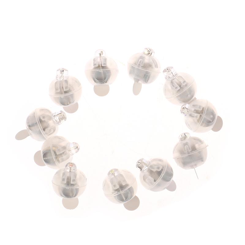 10Pcs Led Balloon Light Tiny Mini Round Led Ball Lamp For Wedding Party Decor