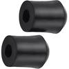 Rubber End Caps, 2pcs Upright Bass Endpin Rubber Tip Stopper Replacement Protector End Cap for Double Bass End Pin Protector(Inner Diameter: approx.