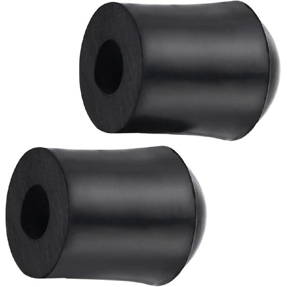 Rubber End Caps, 2pcs Upright Bass Endpin Rubber Tip Stopper Replacement Protector End Cap for Double Bass End Pin Protector(Inner Diameter: approx.