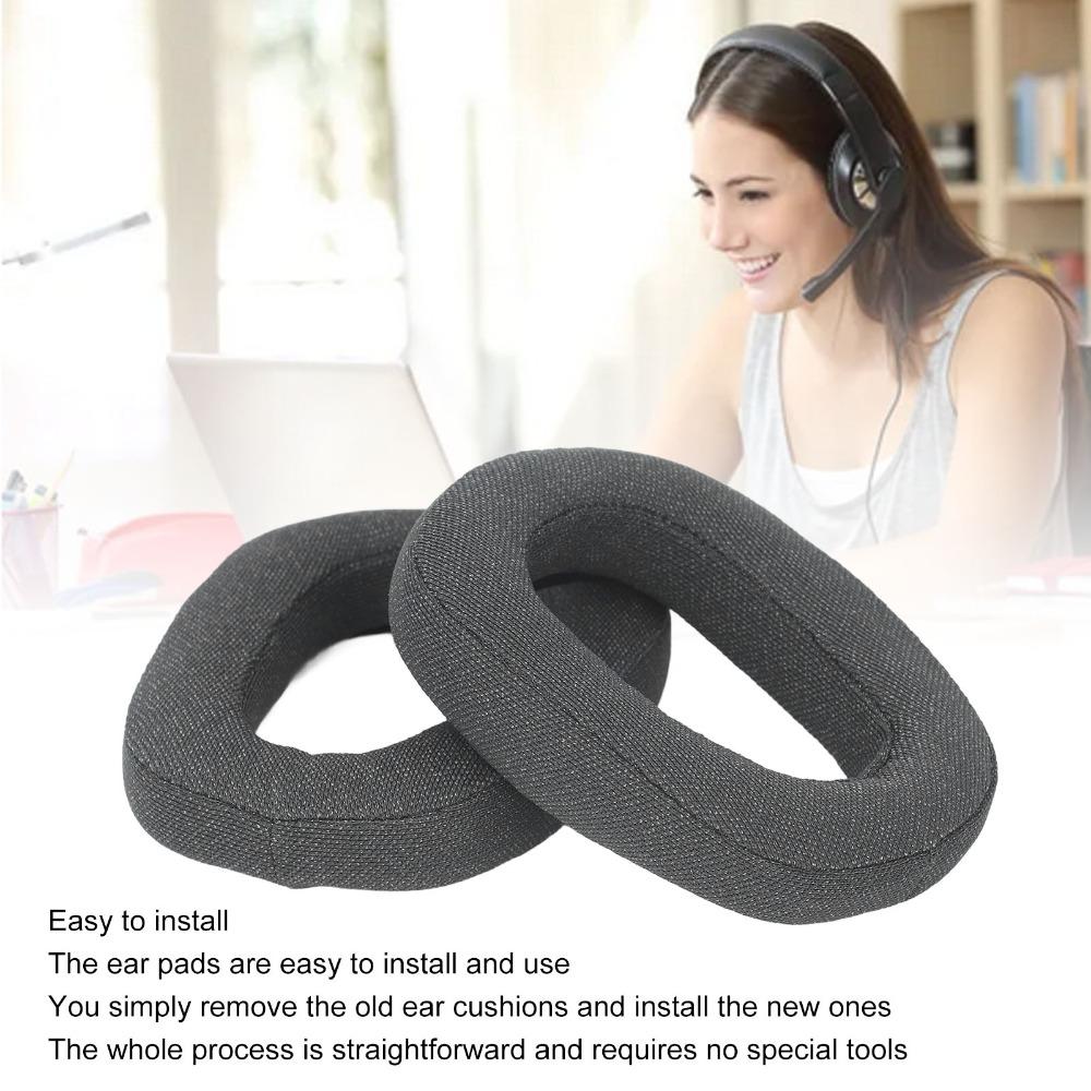 2PCS Replacement Ear Pads for Logitech Zone Vibe 100/Zone Vibe 125/G435 LIGHTSPEED