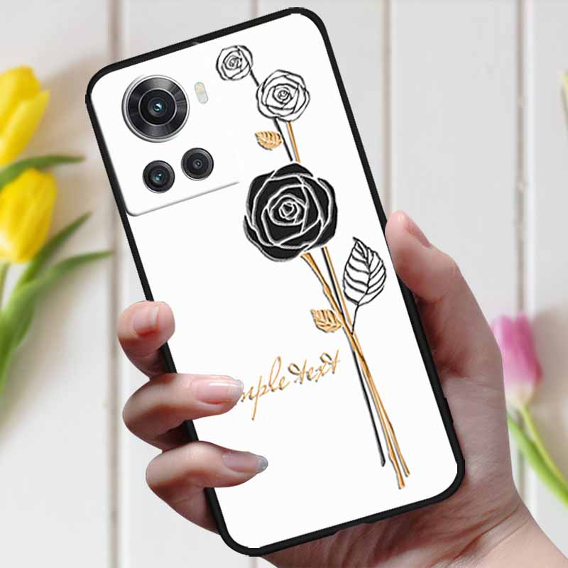 For Oneplus ACE Case Oneplus 10R 5G 3D Relief Cartoon Emboss Silicone Shockproof Cover For Oneplus 10 R Ace Case Coque Bumper