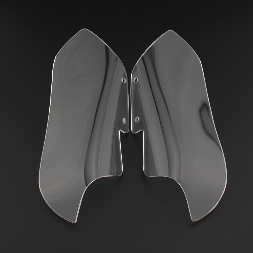 Stylish Black And Clear Windshield For Yamaha Xt1200z 2014 To 2021 Perfect Fit