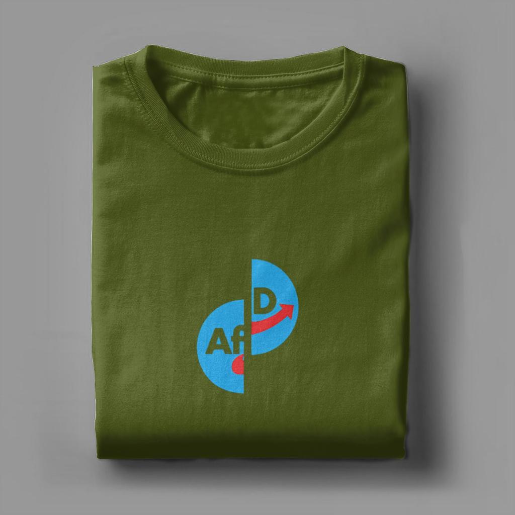 Camiseta Casual Verano Alternativa AFD GerUnisex Camisetas Novedosas Camiseta de Algodón para Adulto Estética Top de Manga Corta Camisetas