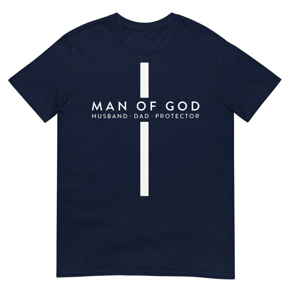 Unisex Of God Husband Dad Protector TShirt S