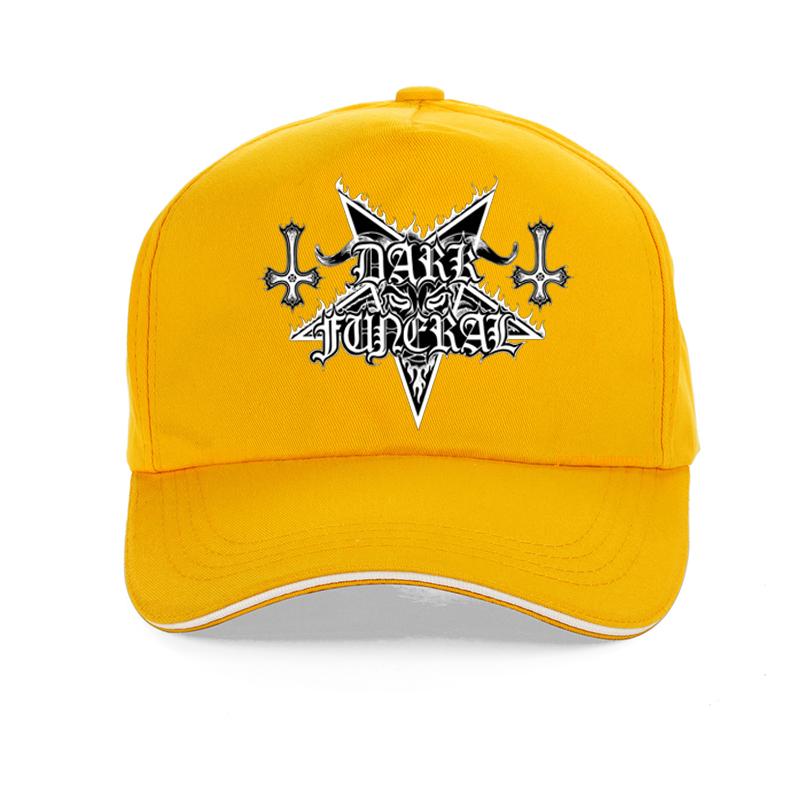 

DARK FUNERAL шляпа Бафомета, модная женская/мужская бейсболка с принтом, темная похоронная лента, летняя бейсболка с козырьком, Snapback, шляпы Casquette Adjustable