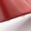 Used YVES SAINT LAURENT Handbag Leather Red Used Women
