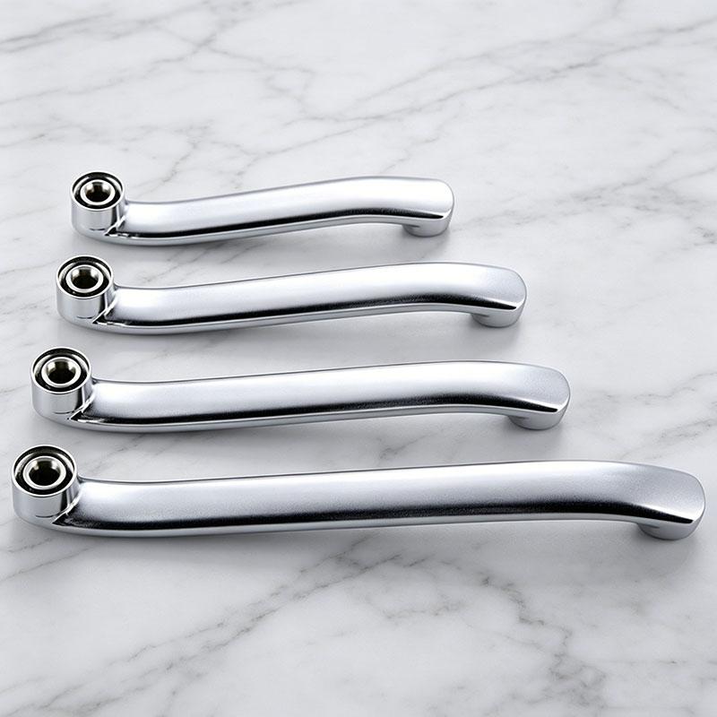 S-Type Faucet Extender Connector - Quick Open Stainless Steel Basin Faucet Tube Outlet Pipe Replacement Fittings