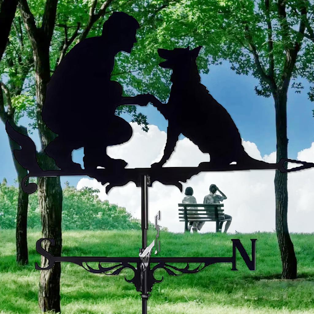Ornamenti Decorativi Girandole Adatti per Giardini Tetti Stili Tradizionali Animali Aerei Indicatori di Direzione del Vento