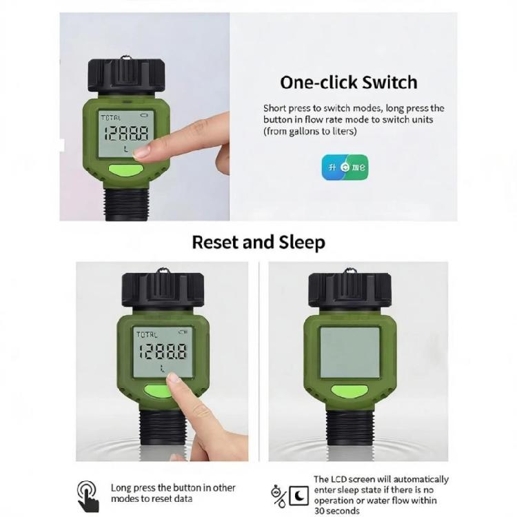 LCD displej Úsporný zavlažovací ovladač Digitální vodní časovač Inteligentní zavlažování Časovač zavlažování