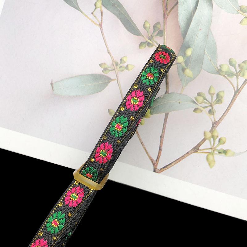 1cm Ethnic Embroidery Lace Trim for Dance Costume and Clothing Accessories