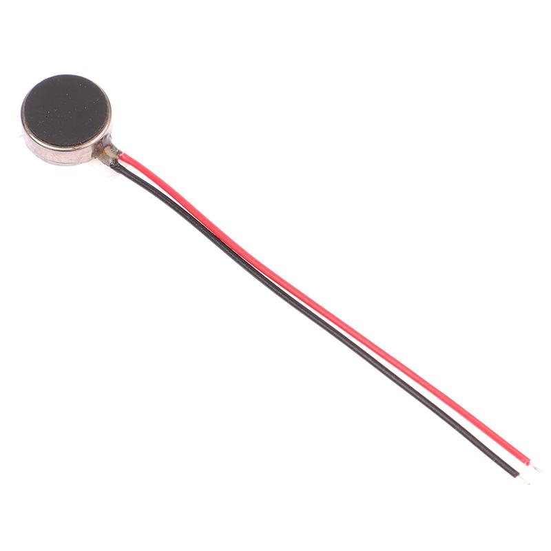 5Pcs 1034 Micro Dc Vibration Motor Flat Vibrating Moteur Button Motors For Mobile Phone Watch Tablet Massager Vibration Motor