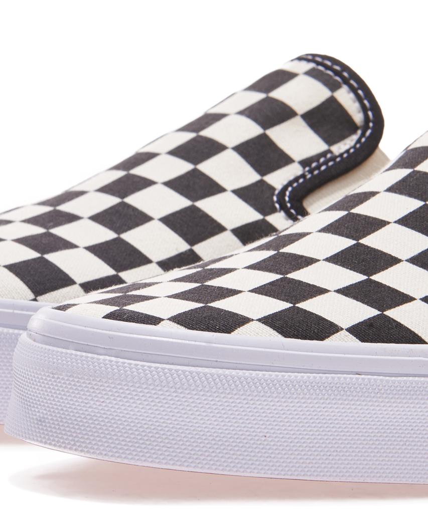 Vans Classic Slip-On Mule - (Checkerboard) Black:White/ Vn0004Kteo11