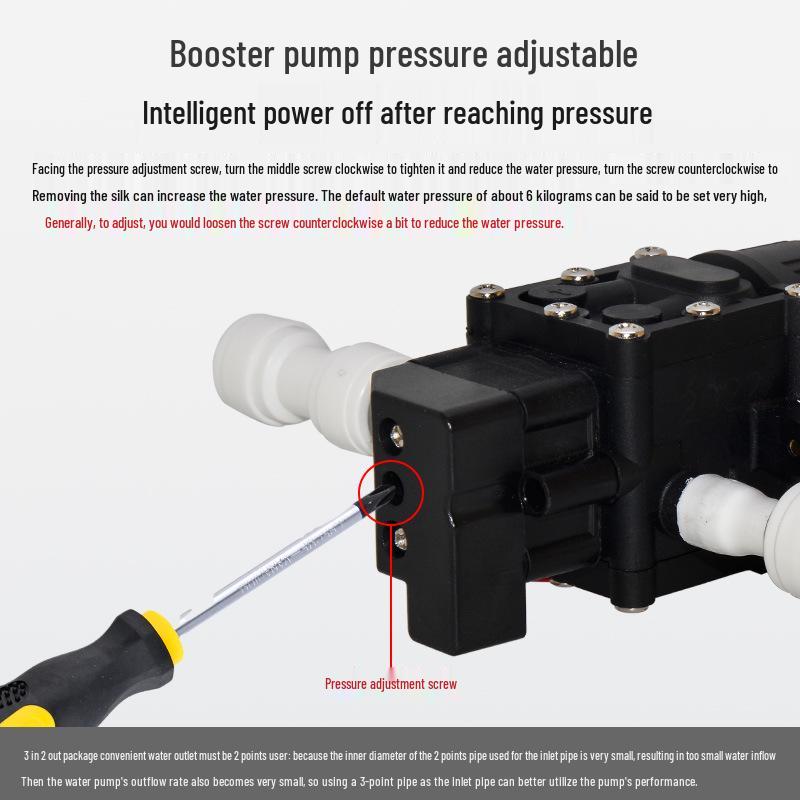 Automatic Self-Priming Water Pump Booster & Purifier System