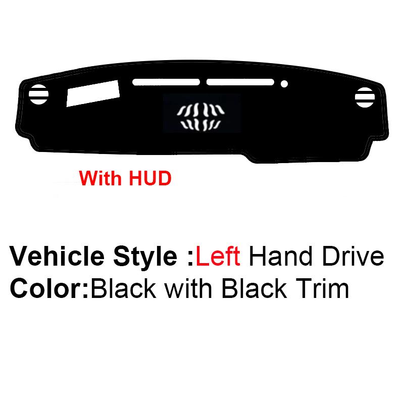 For Toyota Land Cruiser Prado 250 Series 2026 2026 2026 2026 Car Dashboard Cover Avoid Light Mat Non-Slip Pad Dash Accessories