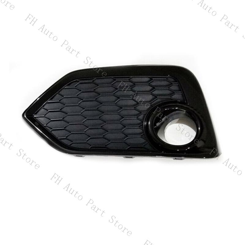 2PCS For Honda Civic Hatchback 2017 2018 2019 Front Bumper Fog Lamp Light Trim Frame Shell Cover Lid Bezel 71108-TGG-A20