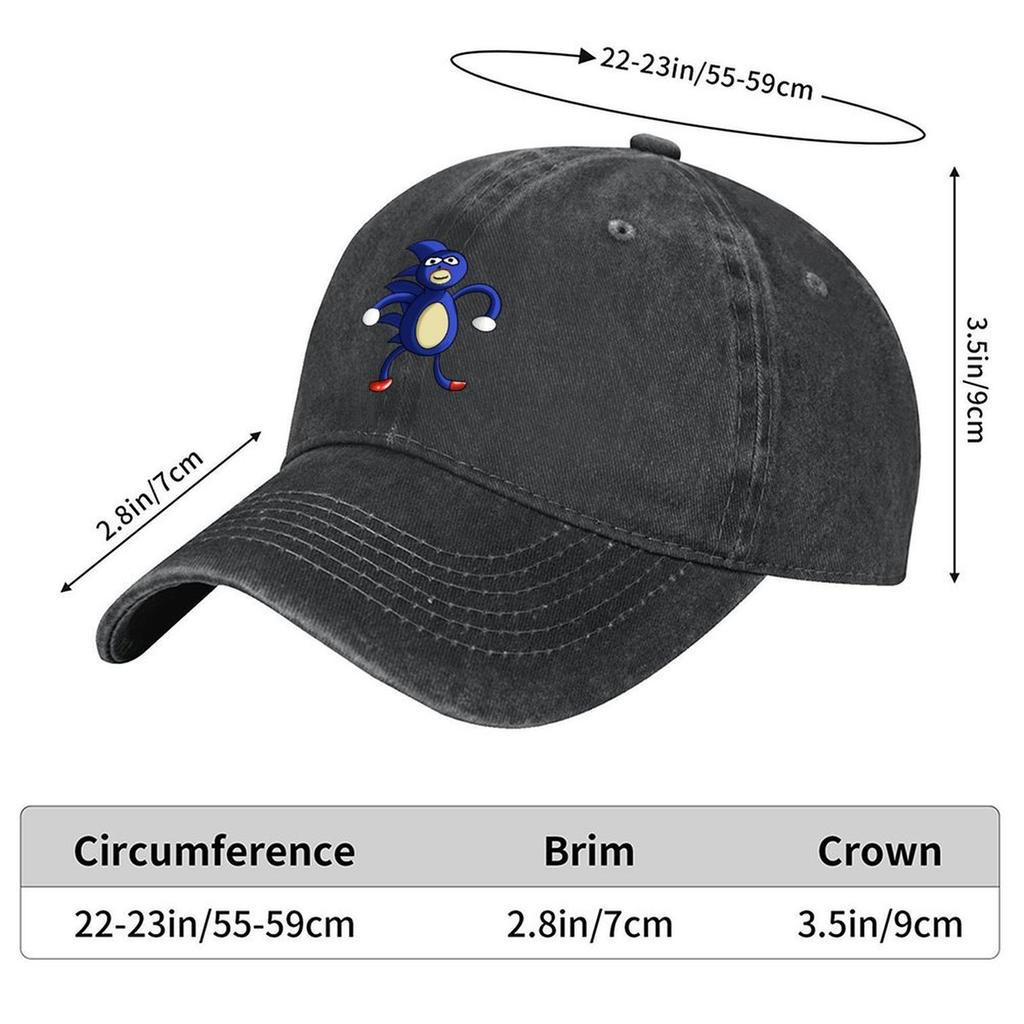 2026 Sanic Baseball Cap Thermal Visor Funny Hats Hat Baseball Cap Kids Hat Girl Men's