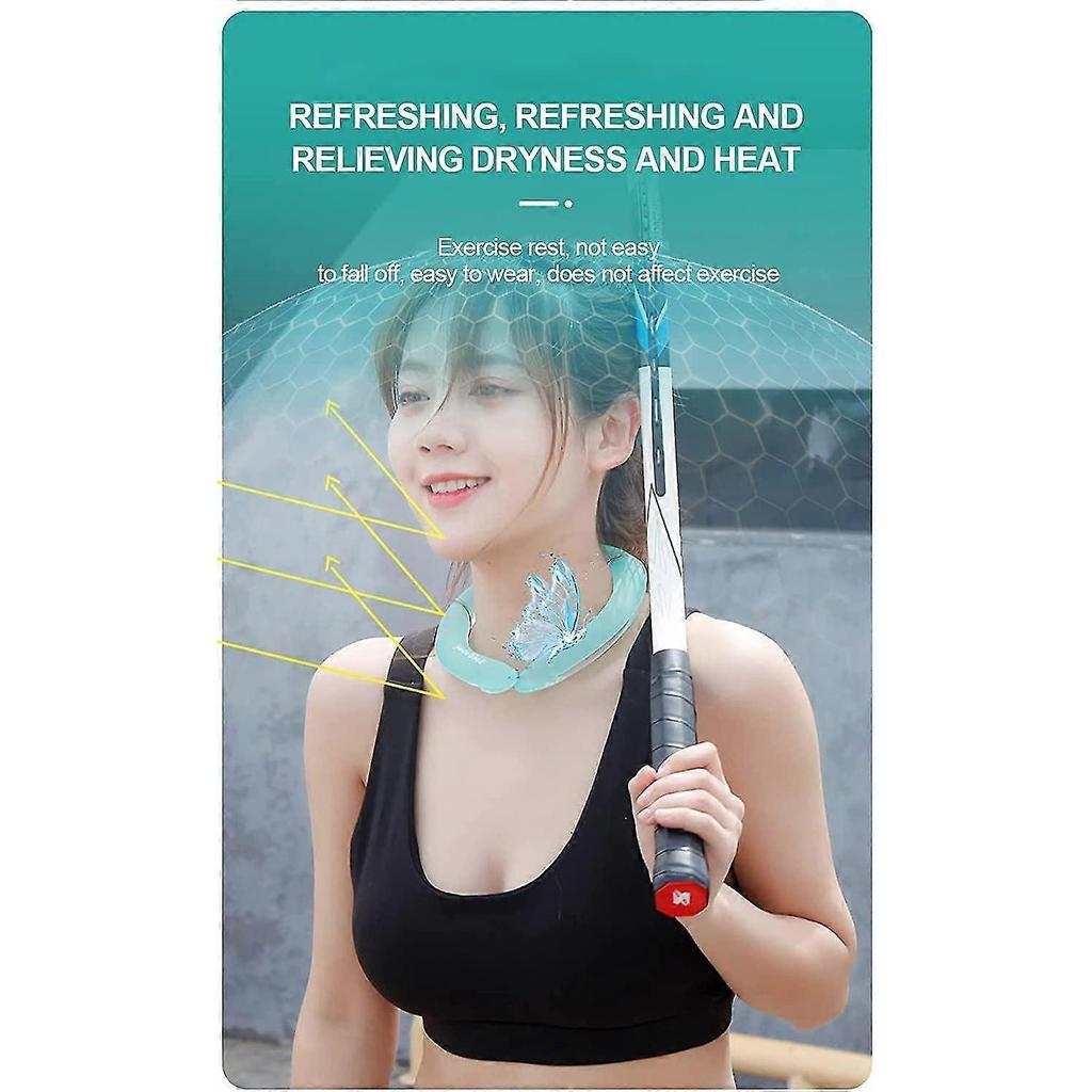 Neck Cooling Tube, Wearable Cooling Neck Wraps, Reusable Neck Cooler, Neck Cooling Ring