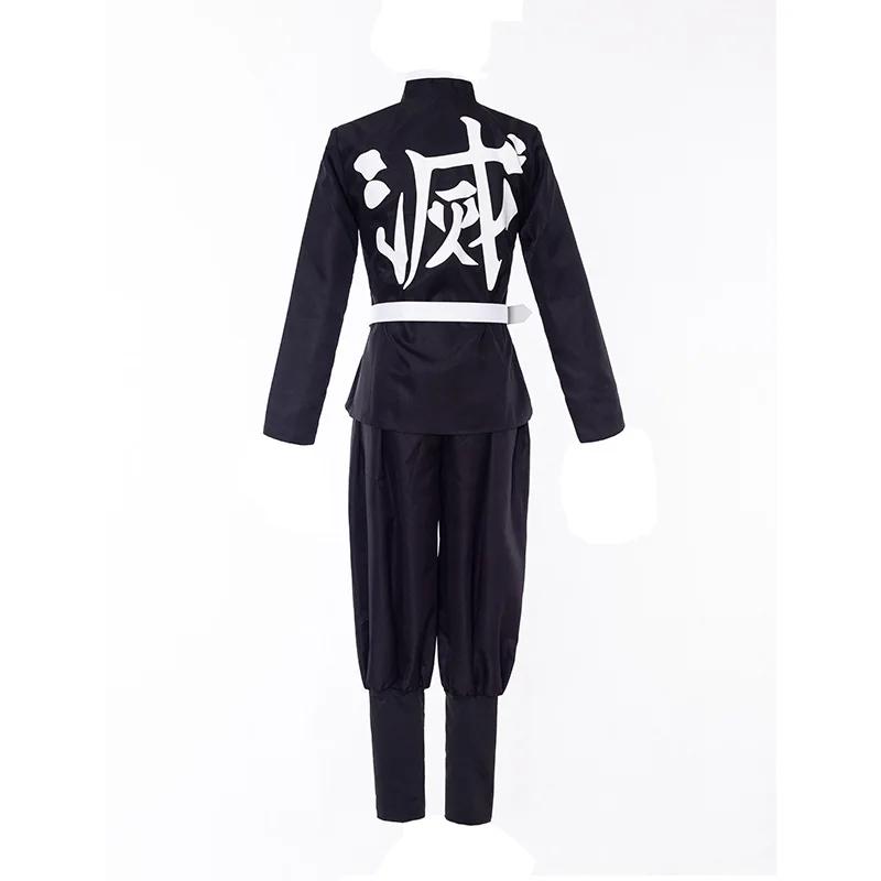 Anime Tanjirou Kamado Cosplay Demon Slayers Kimetsu No Yaiba Cosplay Costume Wig Mask Kimono Cloak Halloween Uniform Adult Kids