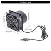 Versatilitys 8cm USB Round Exhaust Fan Ventilation Fan for Effective Air Circulation In Pet Shelters and 3D Printer Case