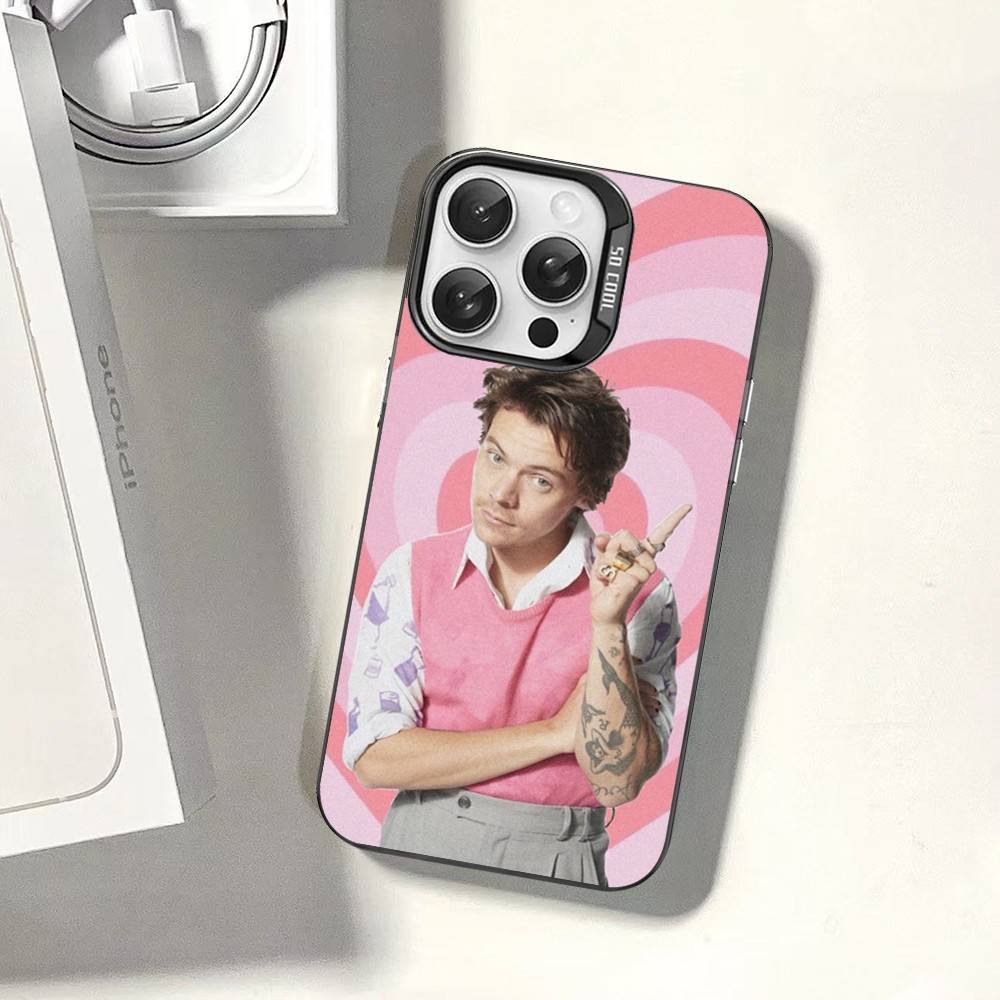 Pop Singer Harry Styles Colorful Phone Case For IPhone 17 16 15 14 13 12 11 Pro Max Plus Matte Cover