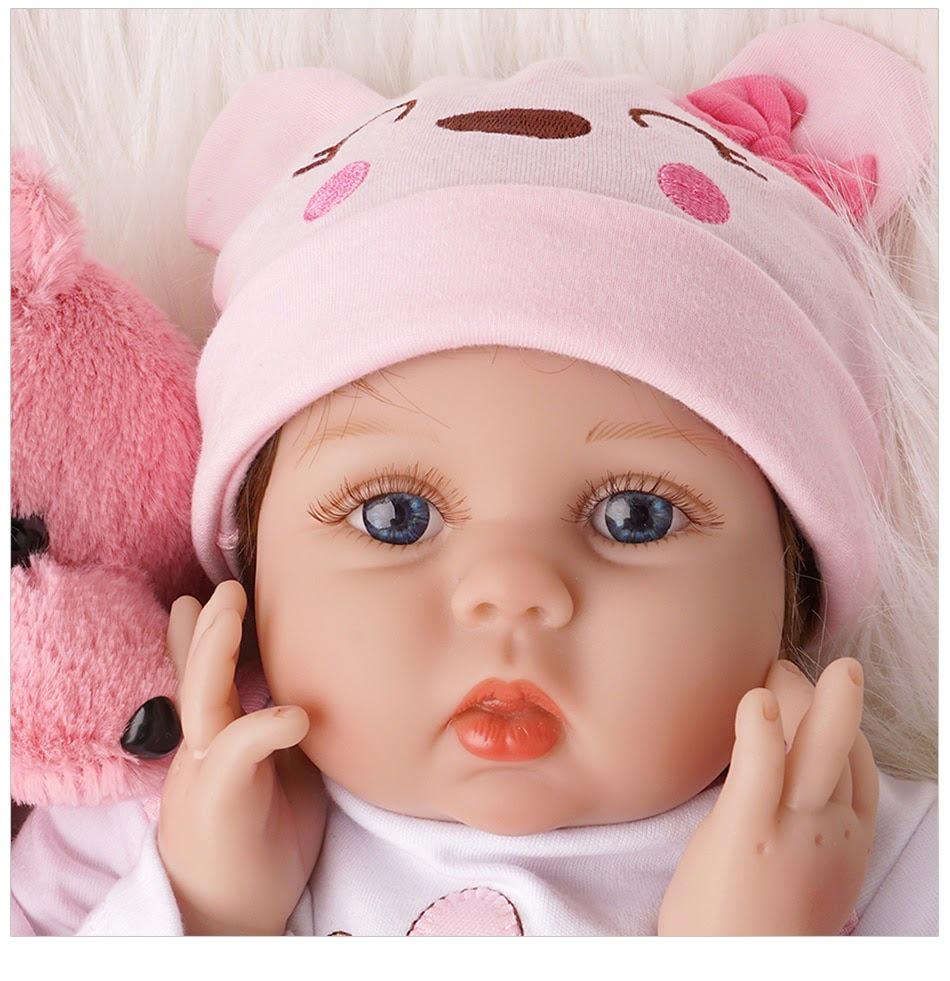 

22 Спящая кукла реборн - Кукла-компаньон для детей с закрытыми глазами