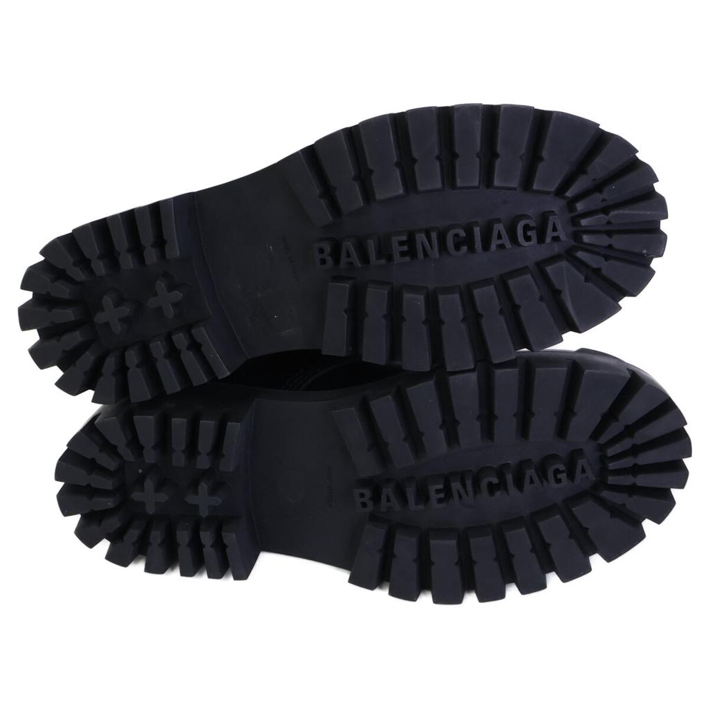 Balenciaga 590974 STRIKE LACE-UP Schnürstiefel Schuhe 38 schwarzGebraucht