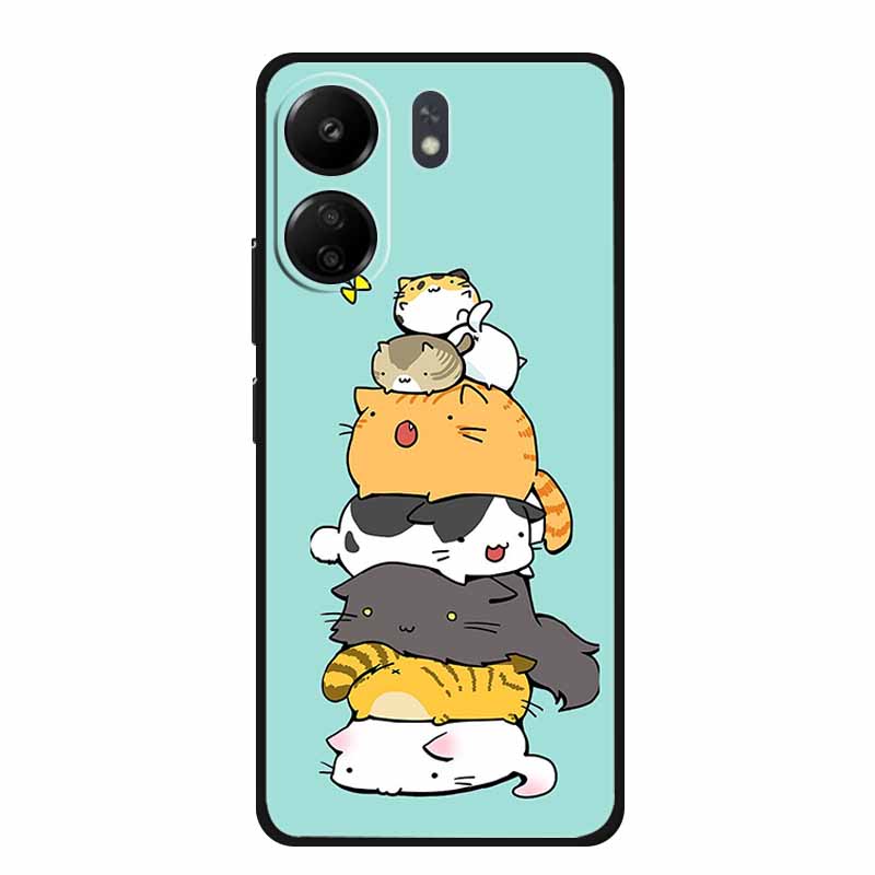 For Xiaomi Poco X7 Pro 5G Luxury Animal Case Soft Silicone TPU 6.67"Phone Back Cover for Poco X7Pro 5GShockproof Protective Capa