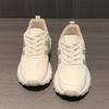 Fashion Sneakers Shoes Women 2024 Autumn New Vintage Versatile Casual Lightweight Thick Sole Dad's Shoes Platform Shoes