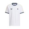 adidas Originals Logo Letter Drop Shoulder Short Sleeve T-Shirt, Unisex Round Neck Top KT0841