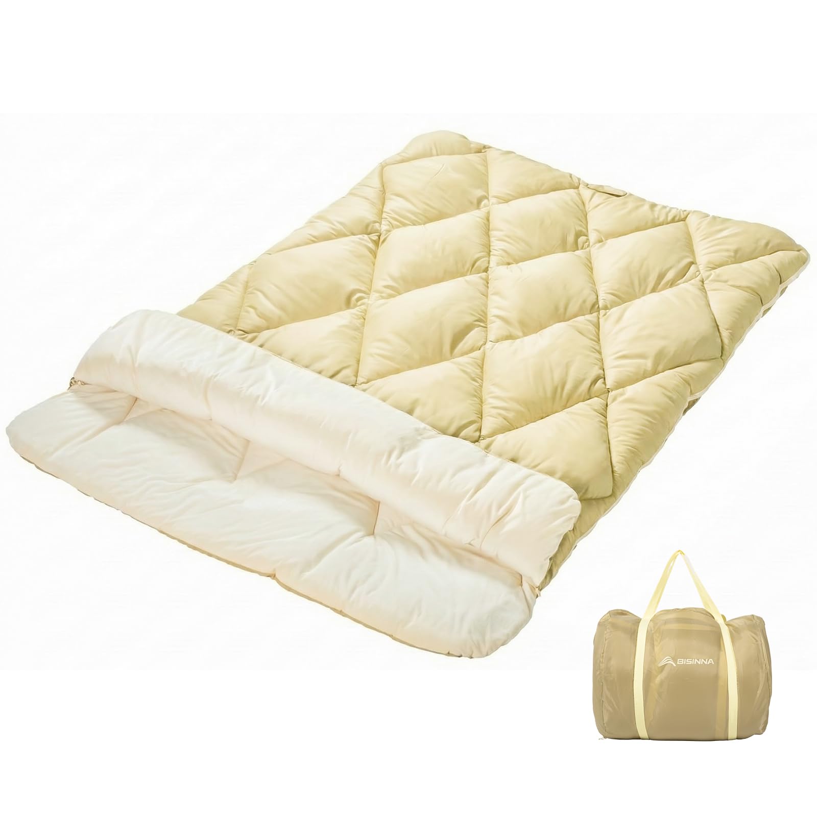 BISINNA Sleeping Compact Outdoor Sleeping Sleeping for Camping Bag, Bag, Envelope-Style Bag, (3.8kg)