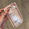 Korean Kt Cat Is Suitable for Apple 16promax/Apple 15pro Mobile Phone Case Cute Apple 13/12 Simple