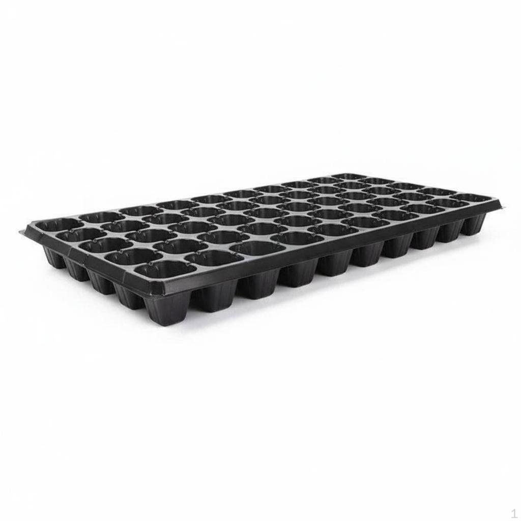 Tray With Drainage Holes cells Plug Drain Hole Design Starter for Gardeners, Growers, Farm,