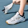 36-46 Paar Stoßdämpfende Rutschfeste Atmungsaktive Badmintonschuhe Tennisschuhe Tischtennisschuhe Sportschuhe