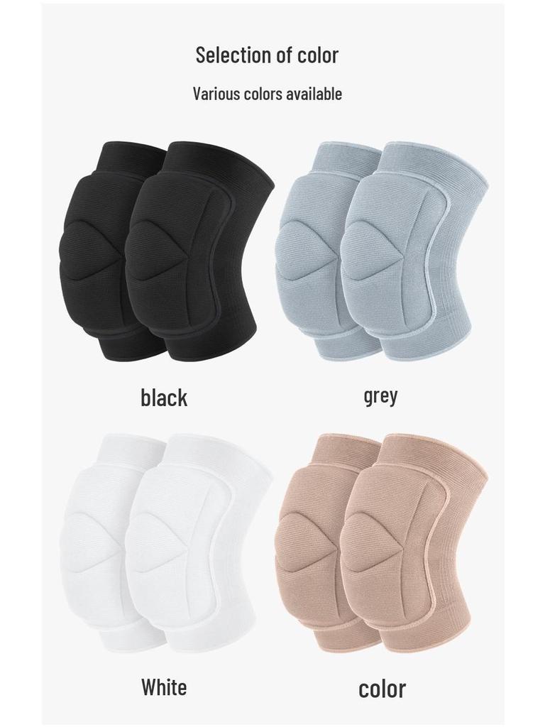 Unisex Fitness Anti-Collision Knee Pads for Yoga, Running, Badminton, Mountain Climbing, and Warm Leg Protection.