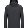 YOUNGOR Men's Autumn/Winter Stretch Hooded Cotton Jacket
