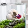 Underwater Resting Place Cloud Shape Aquarium Cave, Betta Fish Hideout with Suction Cups, Tank Landscaping Decorative Shrimp Cave for Tanks Decor