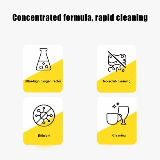 100Pcs Coffee Machine Descaler Cleaner Tablets Deep Cleaning Powerful Descaling