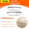 Car Daytime Running Light Day Lights Lamp Trim Cover For Jeep Renegade 2016 2017 2018    2022 Exterior