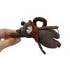 Japanese Korean High-End Little Bear Claw Hair Clip - 2024 Autumn/Winter Cute Girl Shark Clip Hairpin