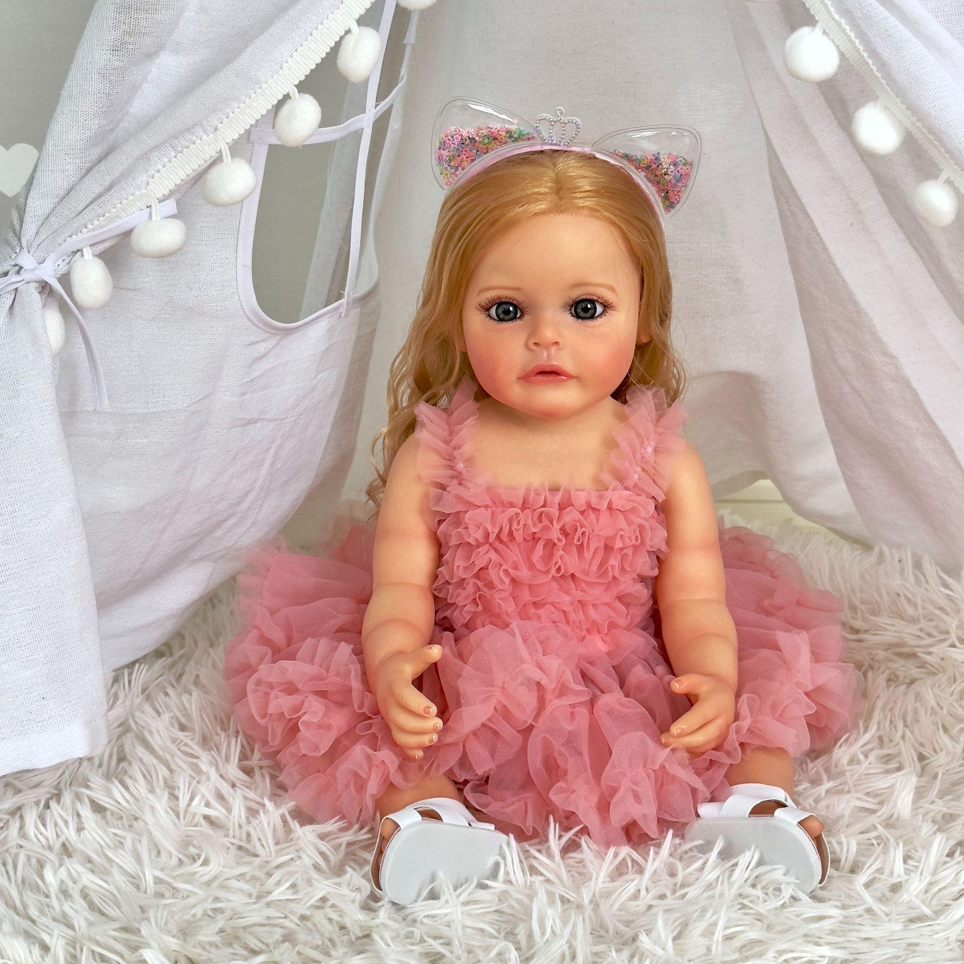 55cm Full Glue Lifelike Hand-painted Suesue Reborn Baby Doll - Hot Seller 55 cm