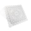 Lace Tablecloth Hollow Pattern Soft Comfortable Simple Lace Decorative Background Cloth for Home