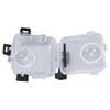 Custodia Impermeabile per Immersioni Adatta per Action Cam MAX2 Cover Guscio Subacqueo con Inserti Antiappannamento per 50M