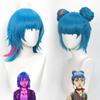 Cabelo colorido – Perucas coloridas para Cosplay