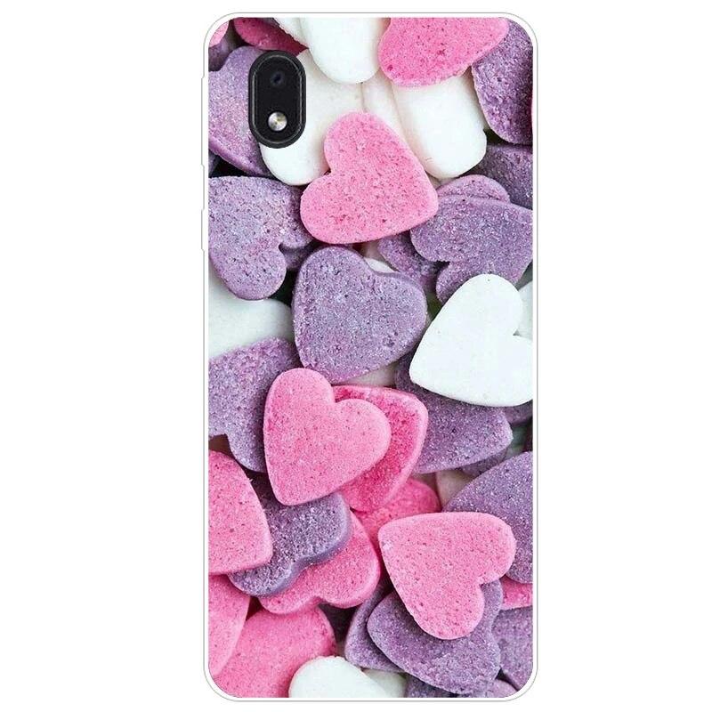 For Samsung Galaxy M01 A01 Case For Samsung Galaxy M01 Core Soft Case Cover M 01 A01 Core Fashion Protect Black Silicone Cover